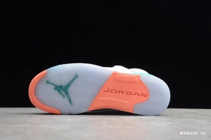 JORDAN 'LIGHT RETRO 5 AIR AQUA' GS 0724